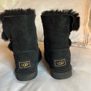 Black UGG booties